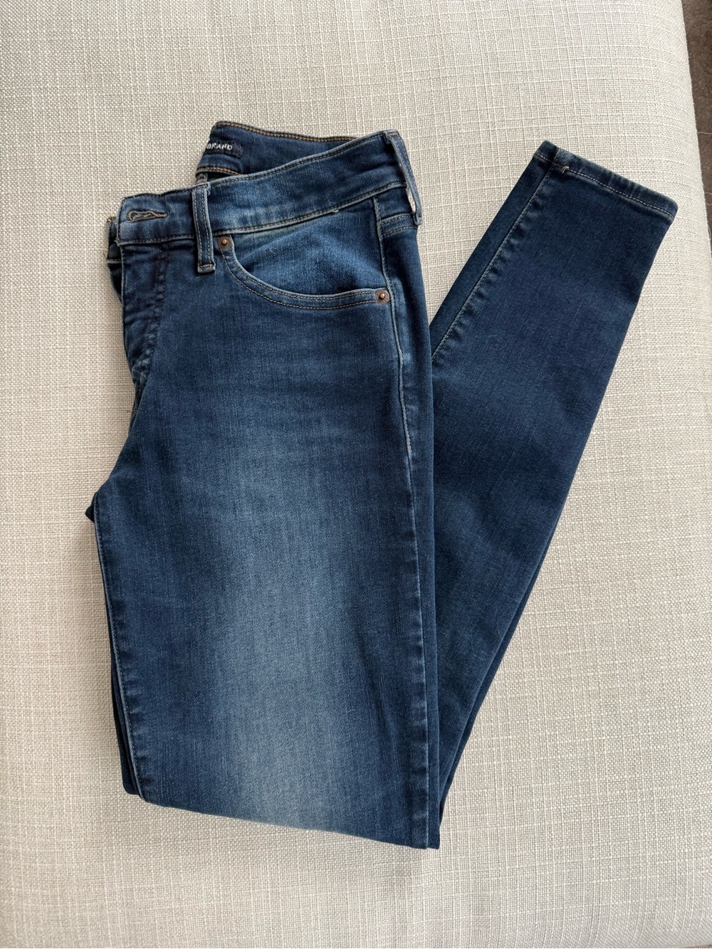 Lucky Brand Women's Dark Blue Skinny Jeans